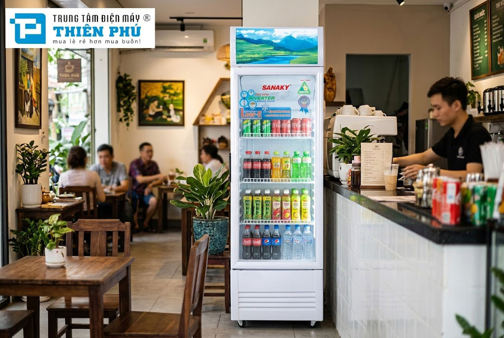 Review tủ mát Sanaky 210 lít VH-218K3L dùng cho quán nước có tốt không?