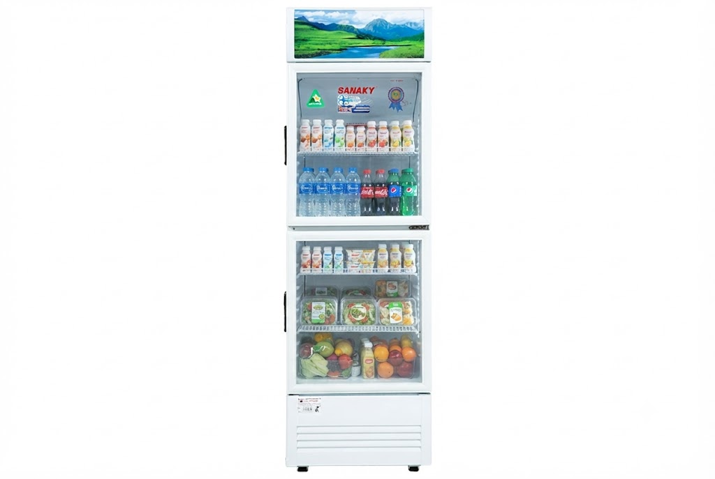 Tủ mát Sanaky VH-408W3L inverter 340 lít 2 cánh có tốt không? Có ưu, nhược điểm gì?