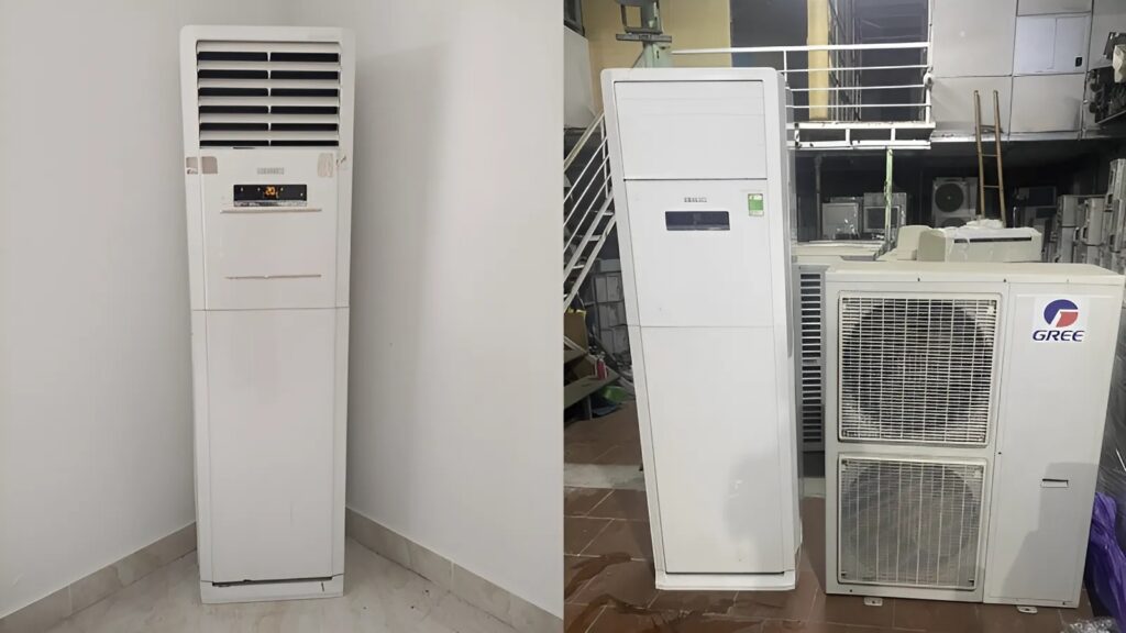 Lắp đặt điều hòa cây Gree 48000btu GVC48ATXL-M3NTD4A có  phức tạp không? 