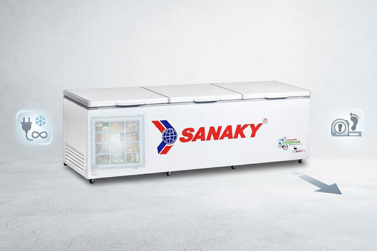Tủ đông Sanaky inverter VH-1799HY3 có ưu, nhược điểm gì? Nên mua không?