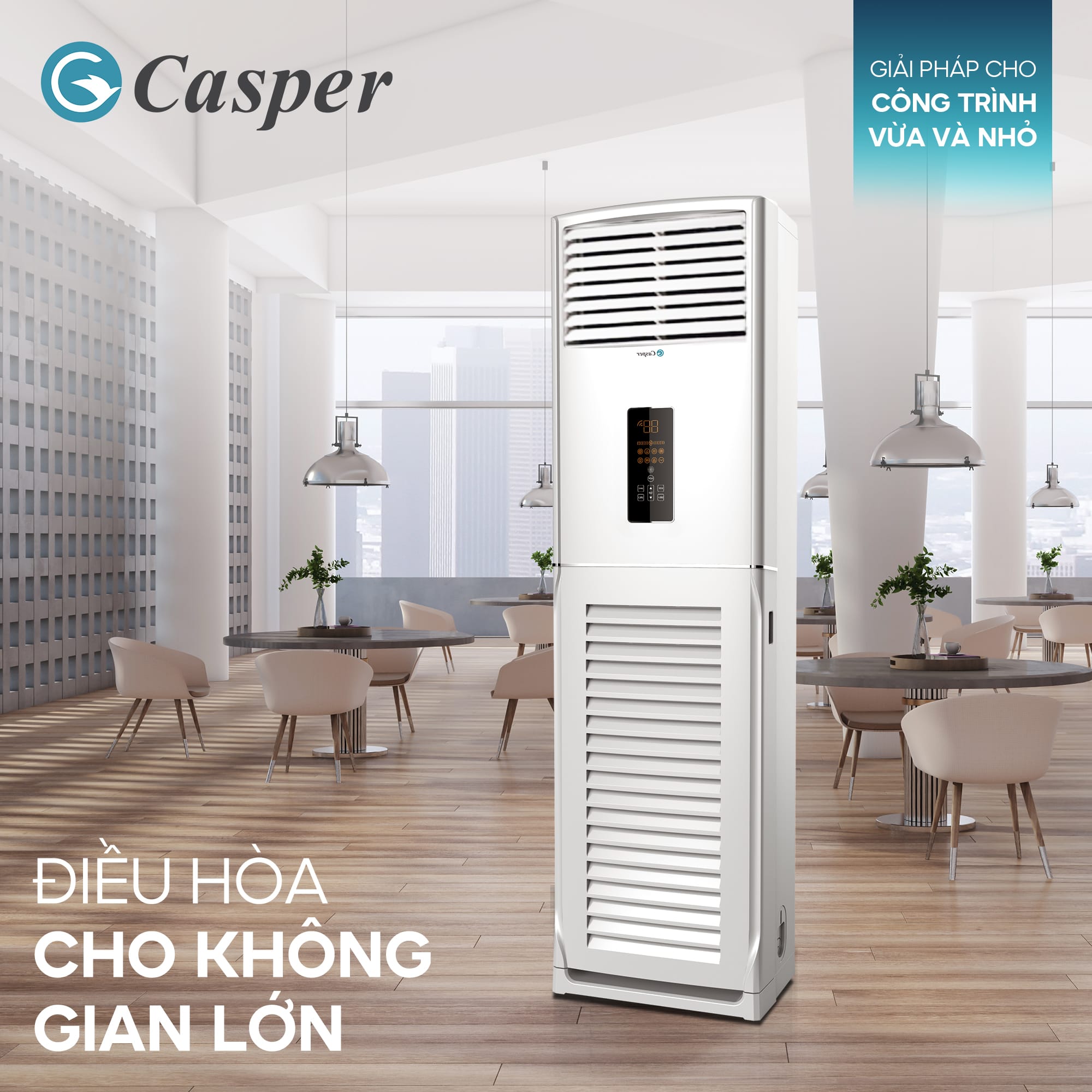 Có nên mua điều hòa cây Casper giá rẻ FC-24FS36 giá rẻ cho phòng khách gia đình