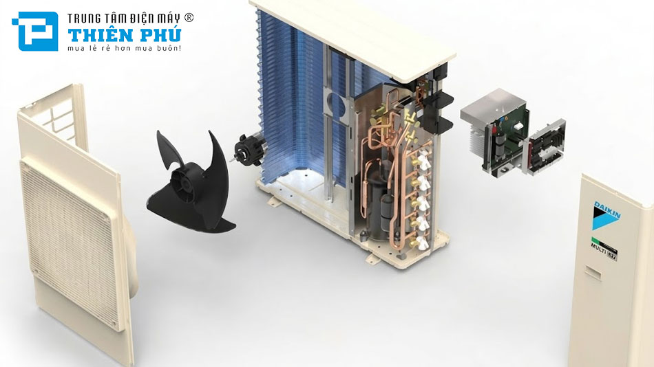 Lý do dàn nóng điều hòa multi Daikin 4MKM80RVMV hoạt động bền bỉ