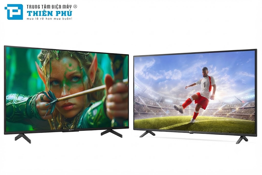 So sánh tivi Sony K-55S25VM2 và LG 55UA8055PSA, lựa chọn tầm trung nào đáng giá hơn?