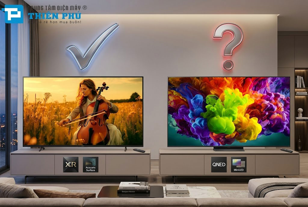 So sánh tivi Sony K-85XR50 và tivi LG 86QNED86BSA, đâu là lựa chọn đáng giá hơn?