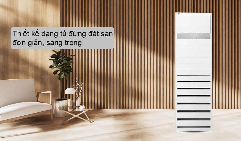 Điều hòa cây LG giá rẻ ZPNQ36GR5AO/ZUAD1 thiết kế sang trọng, làm mát hiệu quả phòng 60m2