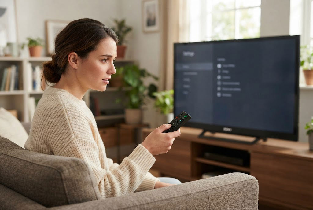 Tại sao tivi Sony không nhận điều khiển giọng nói? Do Remote hay do tivi?