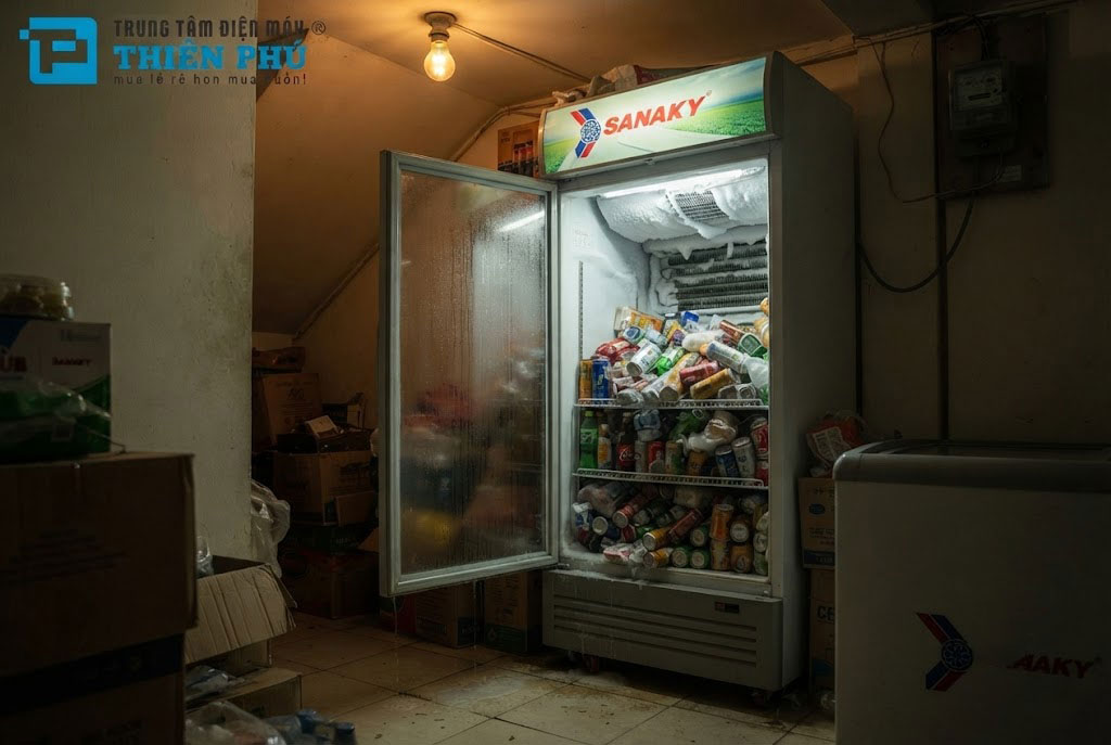 Sai lầm tai hại khi sử dụng tủ mát Sanaky khiến tiền điện tăng vọt